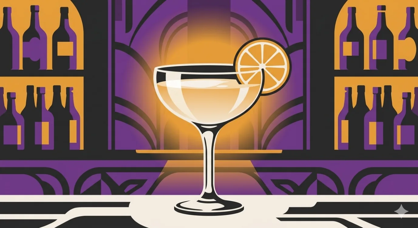A classic Daiquiri served up in a coupe glass